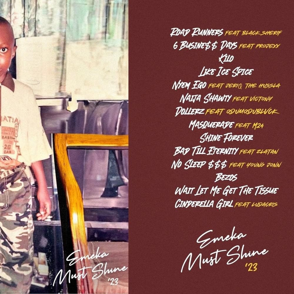 Blaqbonez Emeka Must Shine Album Zip Download